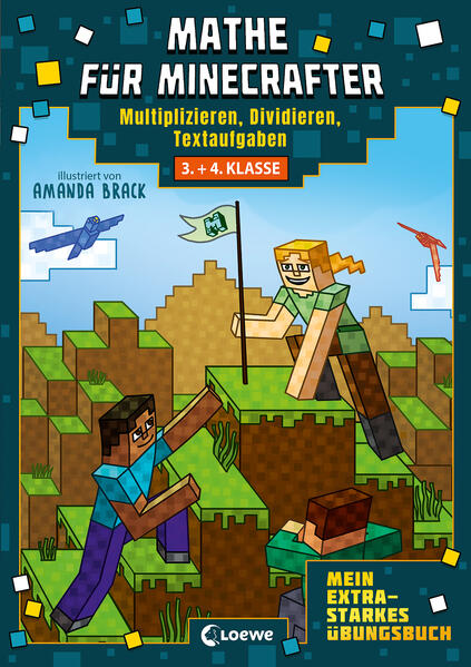 Produktbild: Mathe für Minecrafter - Mein extrastarkes Übungsbuch