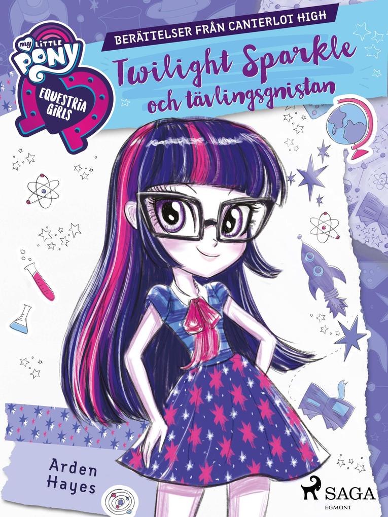 Produktbild: Equestria Girls - Twilight Sparkle och tävlingsgnistan | Arden Hayes