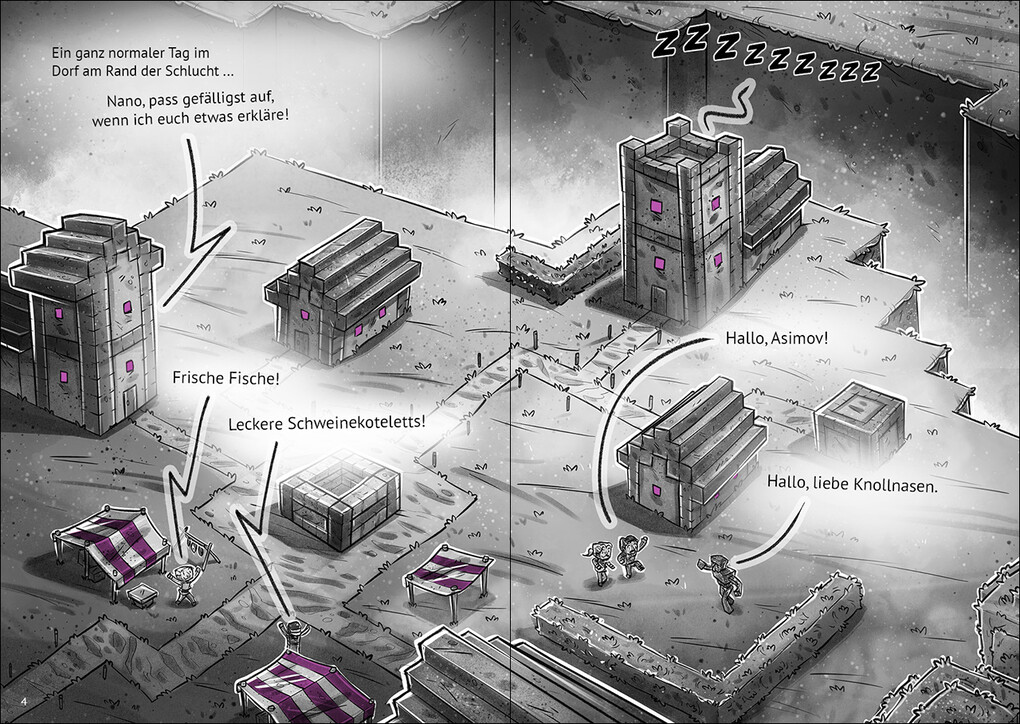 Weitere Ansicht: Das Dorf (Band 4) - Im Reich des Enderdrachen | Karl Olsberg