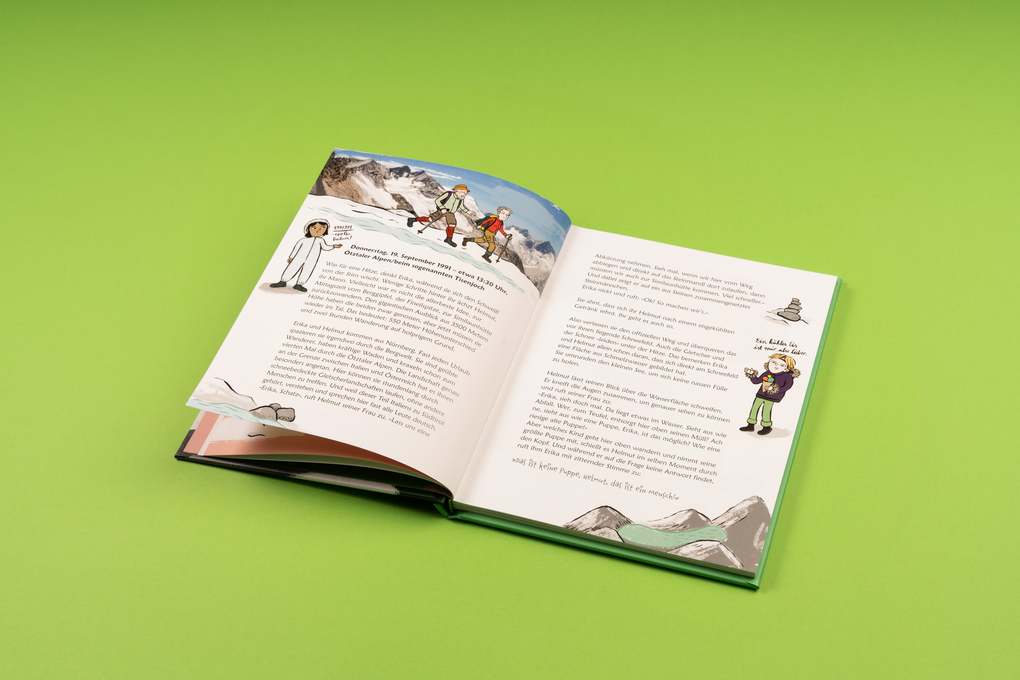 Weitere Ansicht: Der cool tätowierte Jäger aus der Steinzeit | Silke Vry