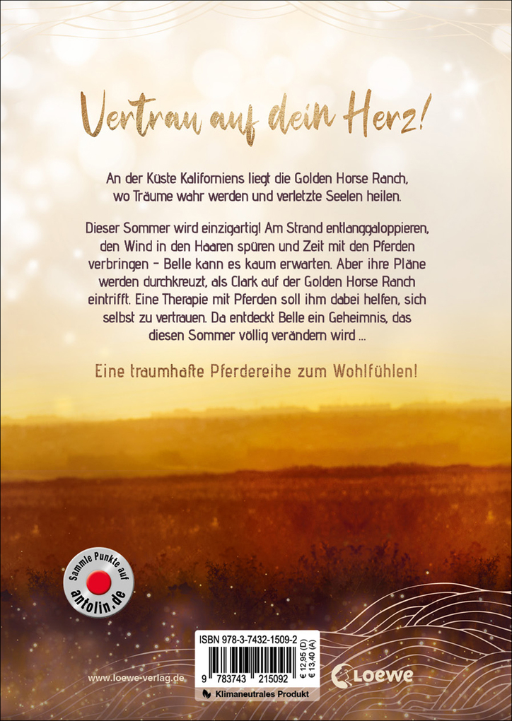 Weitere Ansicht: Golden Horses (Band 1) - Ein Seelenpferd für immer | Lauren Brooke