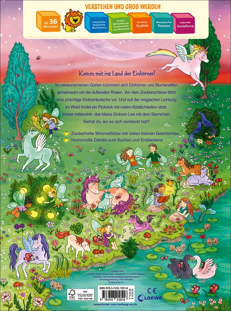 Weitere Ansicht: Wo ist das kleine Einhorn?