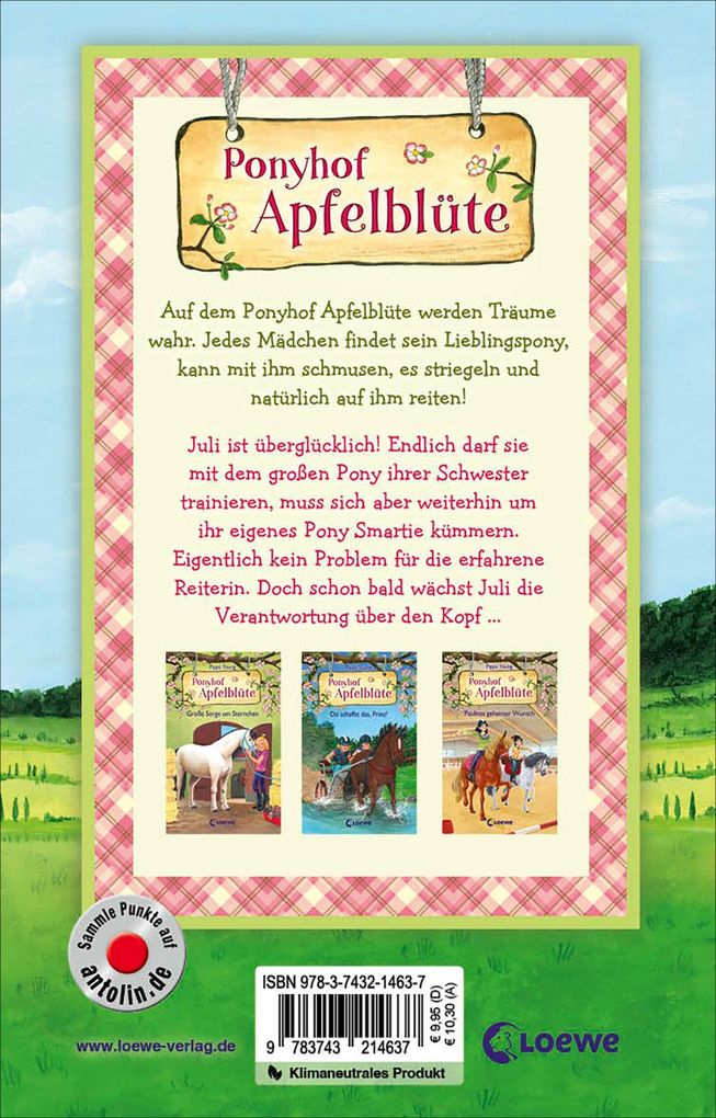 Weitere Ansicht: Ponyhof Apfelblüte (Band 21) - Doppeltes Glück für Juli | Pippa Young