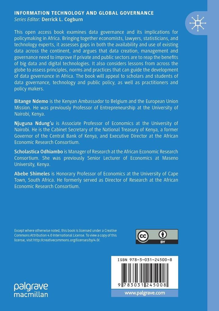 Weitere Ansicht: Data Governance and Policy in Africa