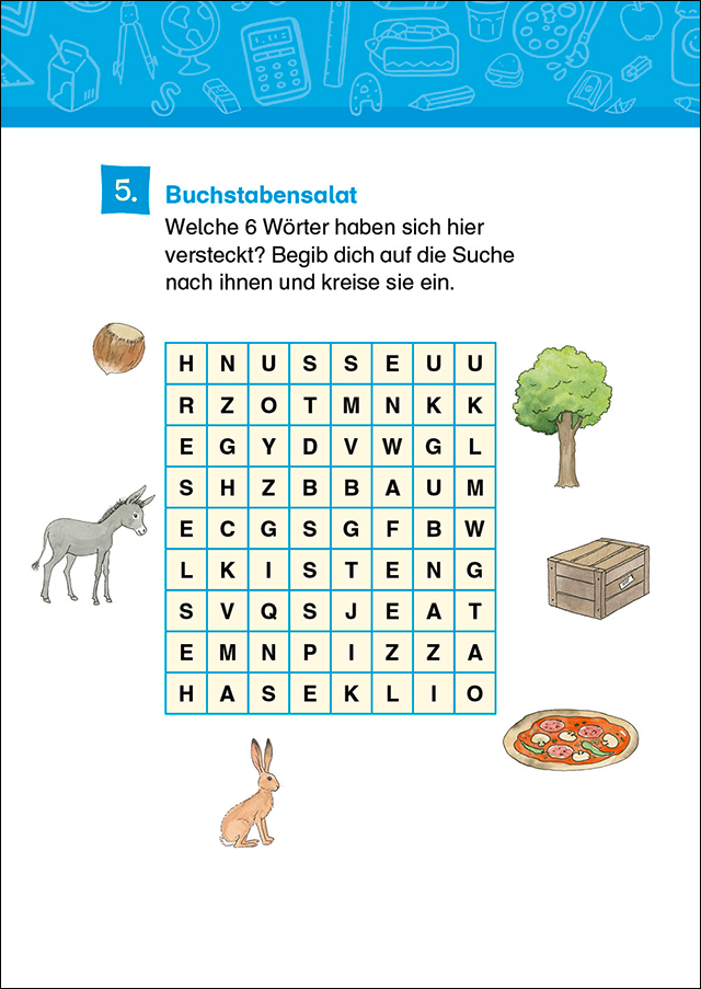 Weitere Ansicht: 66 Kreuzworträtsel für Leseprofis - 2. Klasse (Rot)
