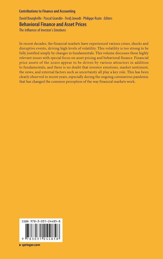 Weitere Ansicht: Behavioral Finance and Asset Prices