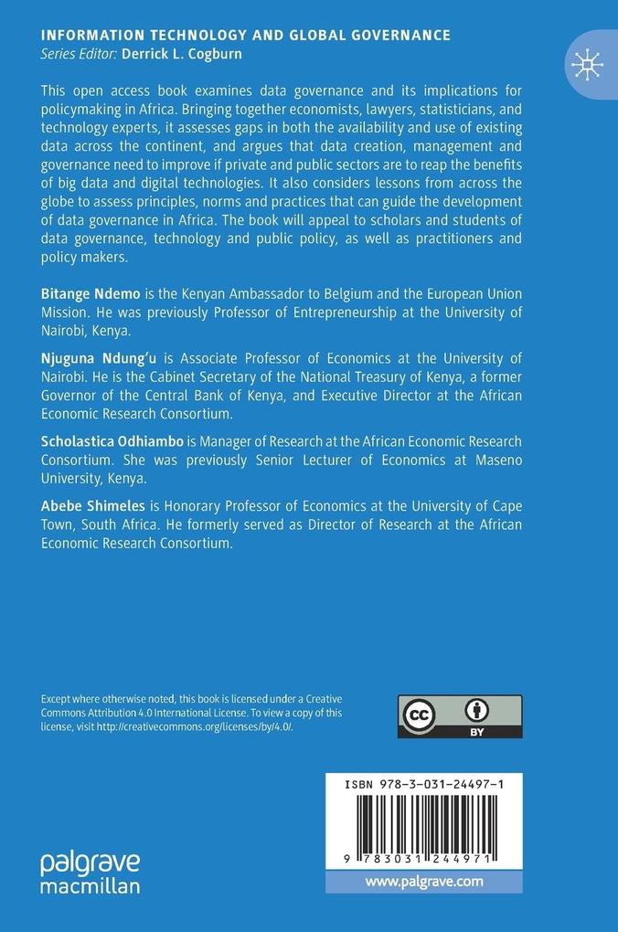 Weitere Ansicht: Data Governance and Policy in Africa