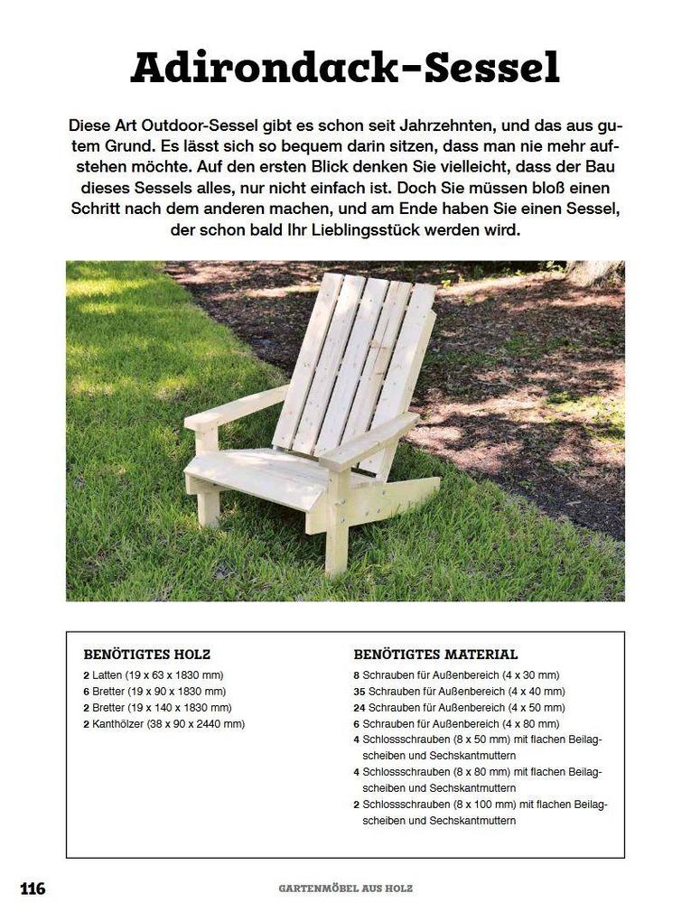 Weitere Ansicht: Gartenmöbel aus Holz | Randall Maxey