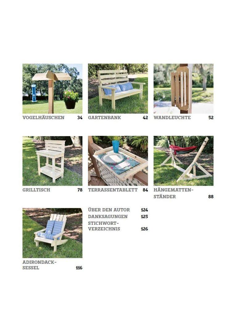 Weitere Ansicht: Gartenmöbel aus Holz | Randall Maxey