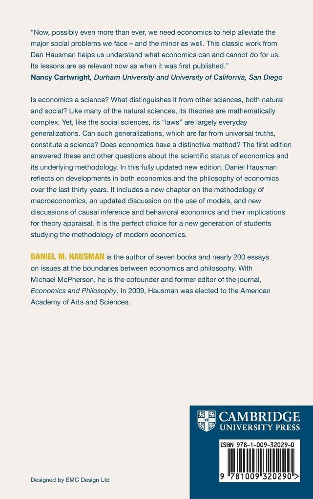 Weitere Ansicht: The Inexact and Separate Science of Economics | Daniel M Hausman