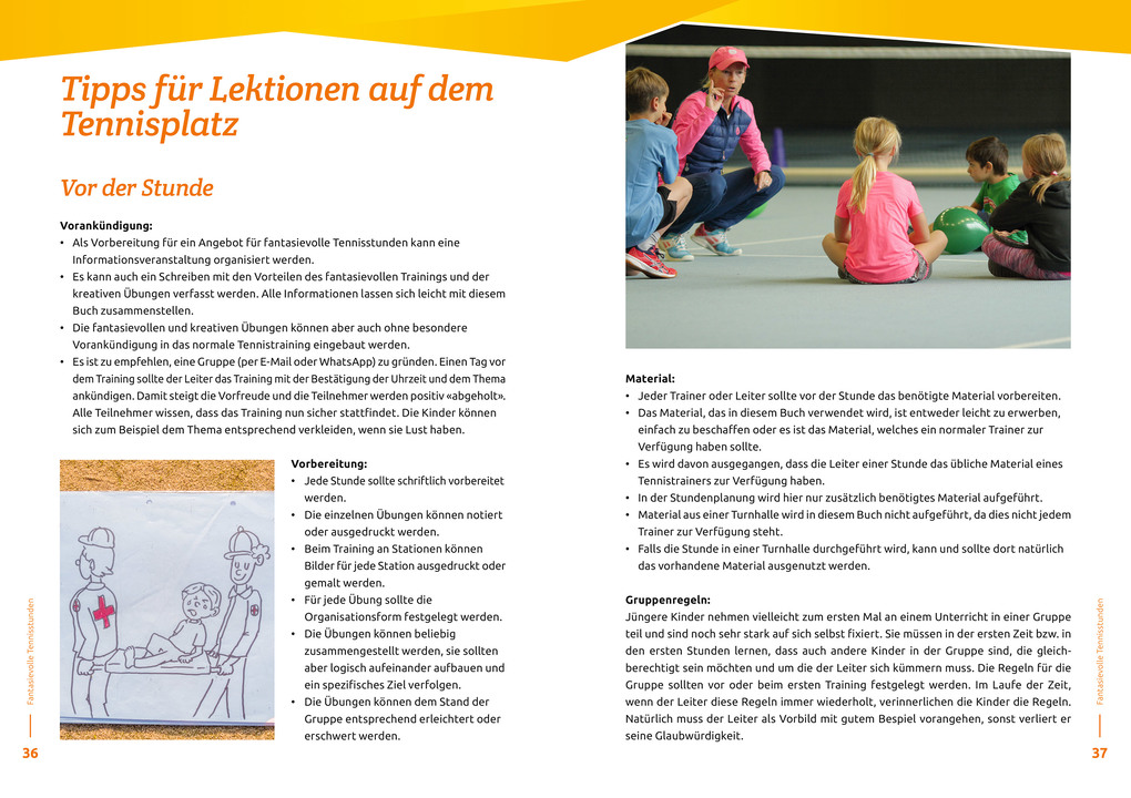 Weitere Ansicht: Fantasievolle Tennisstunden | Nina Nittinger