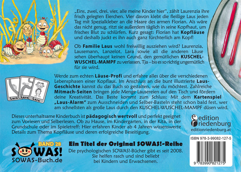 Weitere Ansicht: Familie Laus zieht aus! Das fröhlich illustrierte Vorlese- und Mitmachbuch zum Thema Kopfläuse | Roswitha Schweizer, Sigrun Eder, Heike Georgi