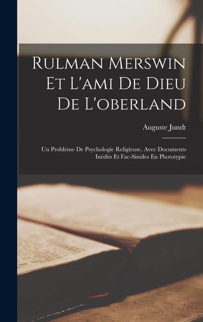 Produktbild: Rulman Merswin Et L'ami De Dieu De L'oberland | Auguste Jundt
