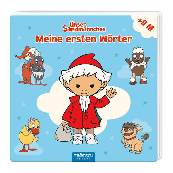 Produktbild: Trötsch Unser Sandmännchen Leporello Meine ersten Wörter