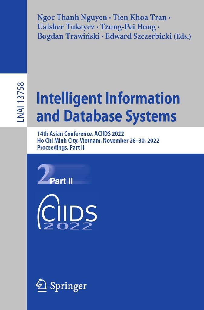 Produktbild: Intelligent Information and Database Systems