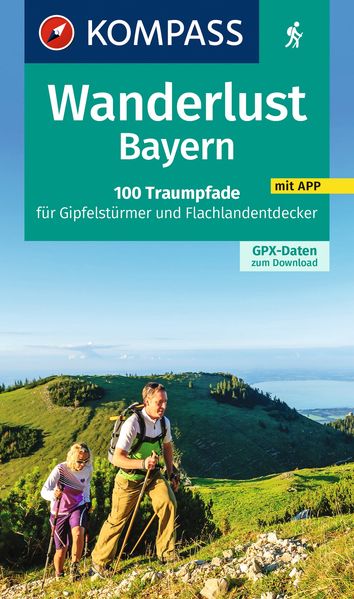 Produktbild: KOMPASS Wanderlust Bayern