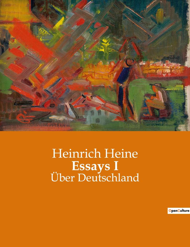 Produktbild: Essays I | Heinrich Heine