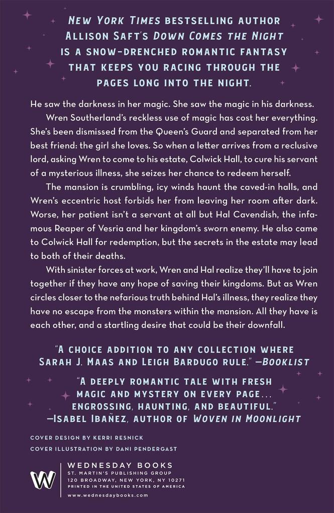 Weitere Ansicht: Down Comes the Night | Allison Saft