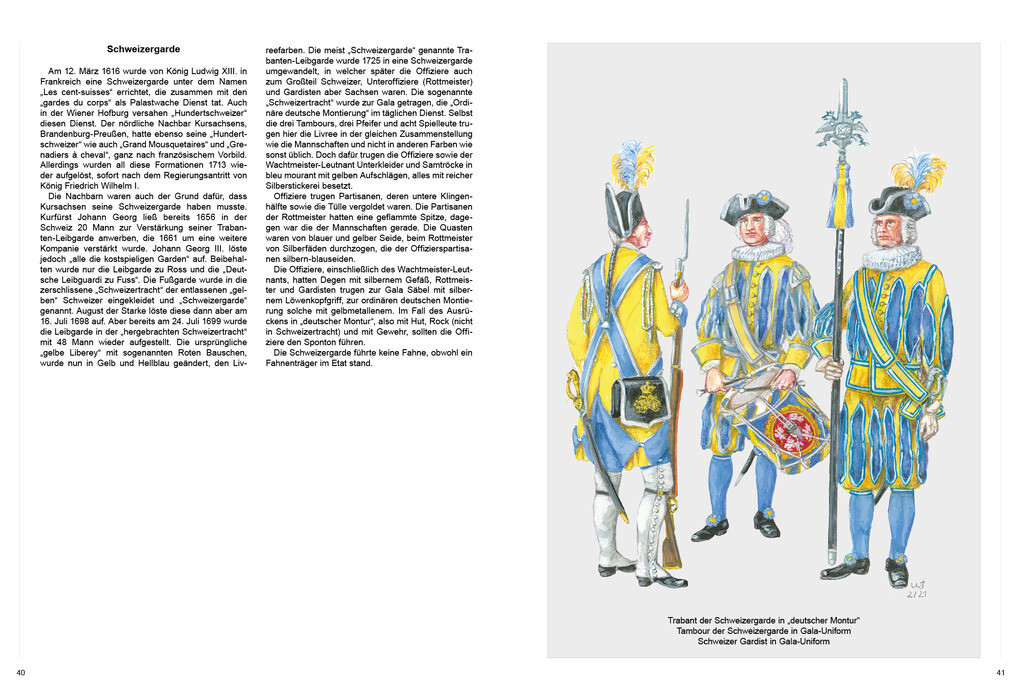 Weitere Ansicht: Die Kursächsische Armee 1730-1732 | Wolfgang Friedrich