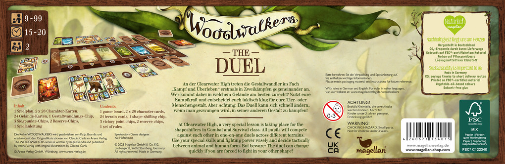 Weitere Ansicht: Woodwalkers - The Duel | Katja Brandis, Kai Haferkamp