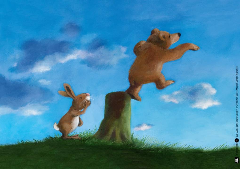 Weitere Ansicht: Ganz schön langweilig. Kamishibai Bildkartenset | Henrike Wilson