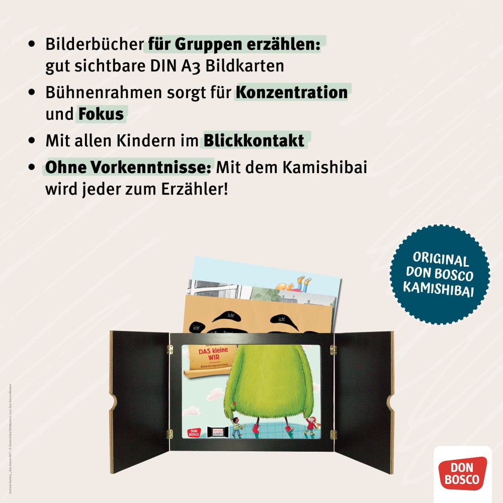 Weitere Ansicht: Ganz schön langweilig. Kamishibai Bildkartenset | Henrike Wilson