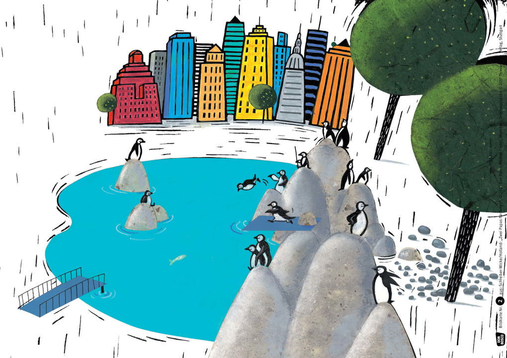 Weitere Ansicht: Zwei Papas für Tango. Kamishibai Bildkartenset | Edith Schreiber-Wicke