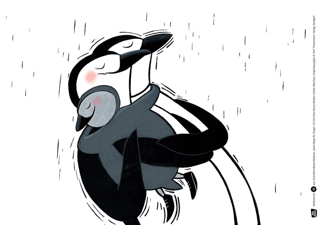 Weitere Ansicht: Zwei Papas für Tango. Kamishibai Bildkartenset | Edith Schreiber-Wicke