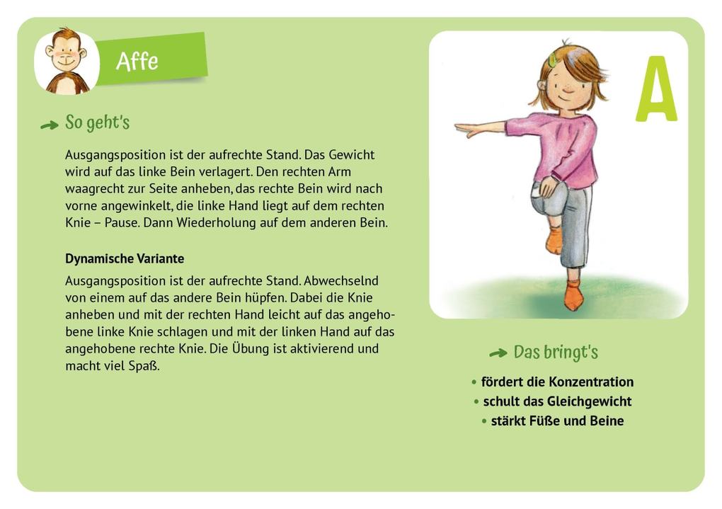 Weitere Ansicht: Das Yoga-Abc für Kinder | Gertrud Fassl, Gabriele Pohl