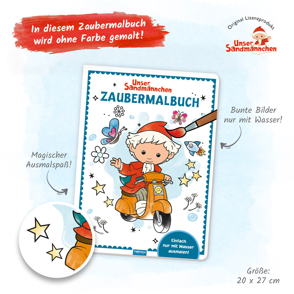Weitere Ansicht: Trötsch Malbuch Unser Sandmännchen Zaubermalbuch