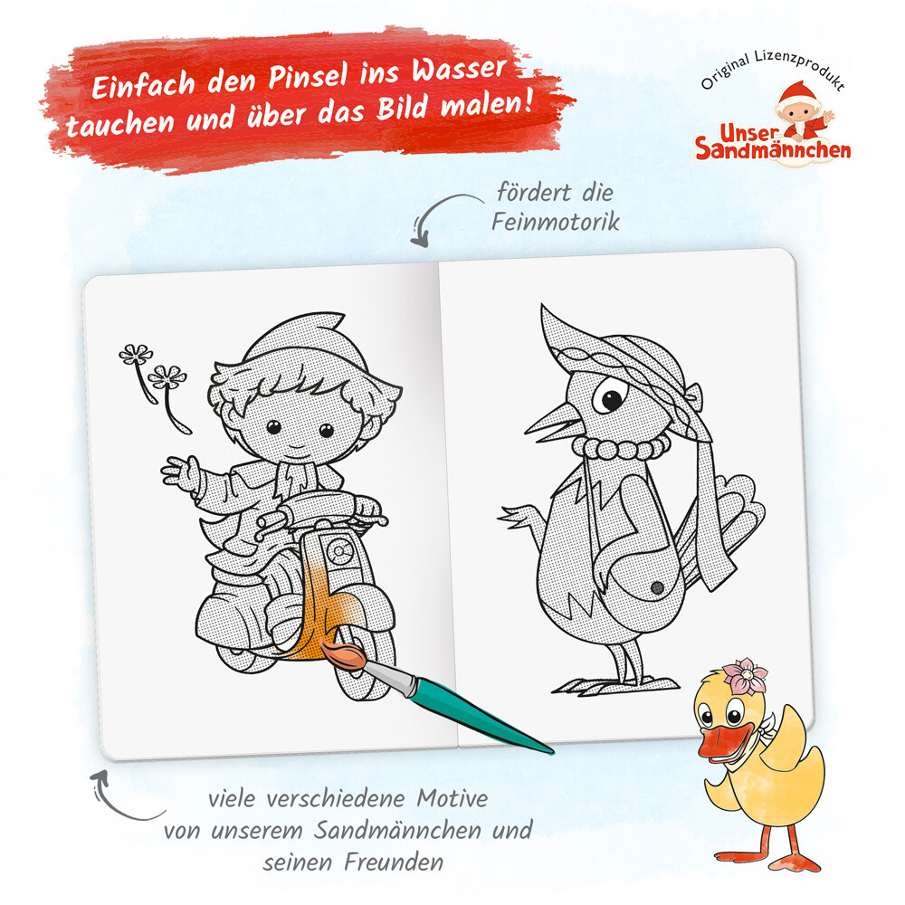 Weitere Ansicht: Trötsch Malbuch Unser Sandmännchen Zaubermalbuch
