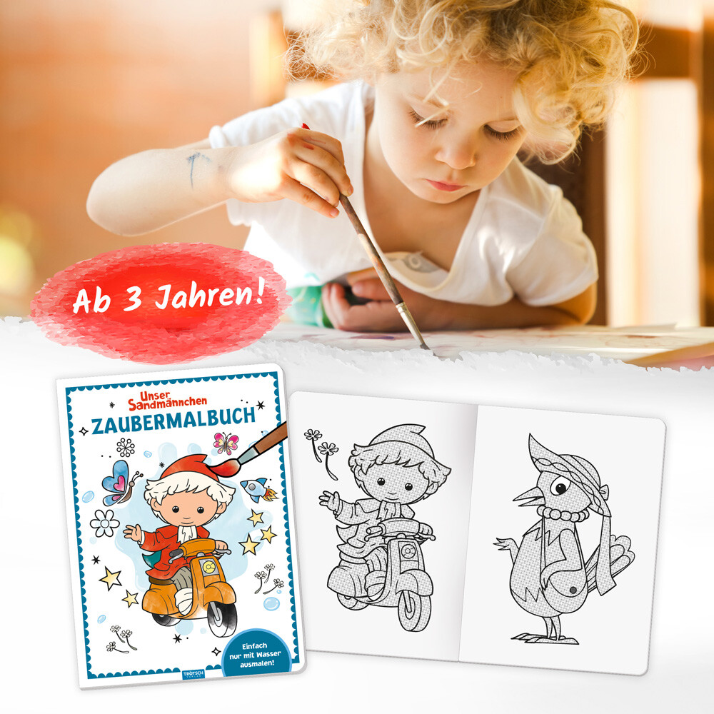 Weitere Ansicht: Trötsch Malbuch Unser Sandmännchen Zaubermalbuch