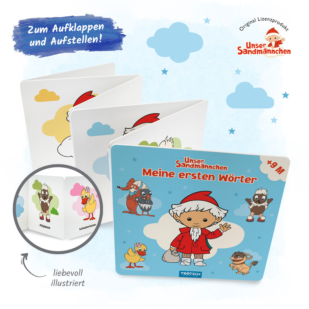 Weitere Ansicht: Trötsch Unser Sandmännchen Leporello Meine ersten Wörter