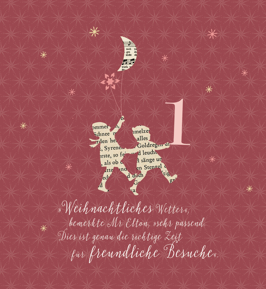 Weitere Ansicht: Adventskalenderbuch zum Aufschneiden