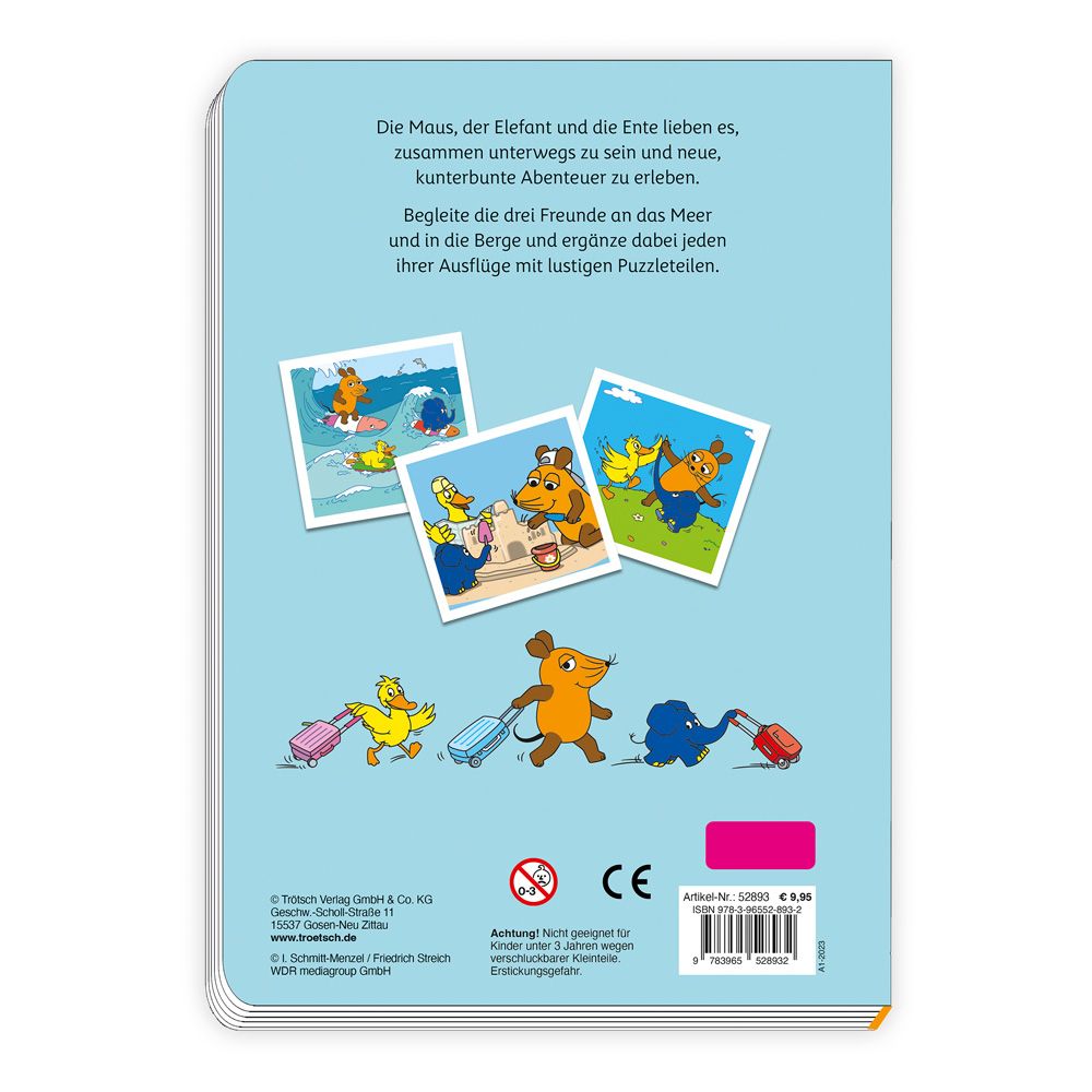 Weitere Ansicht: Trötsch Die Maus Puzzle- und Spielbuch