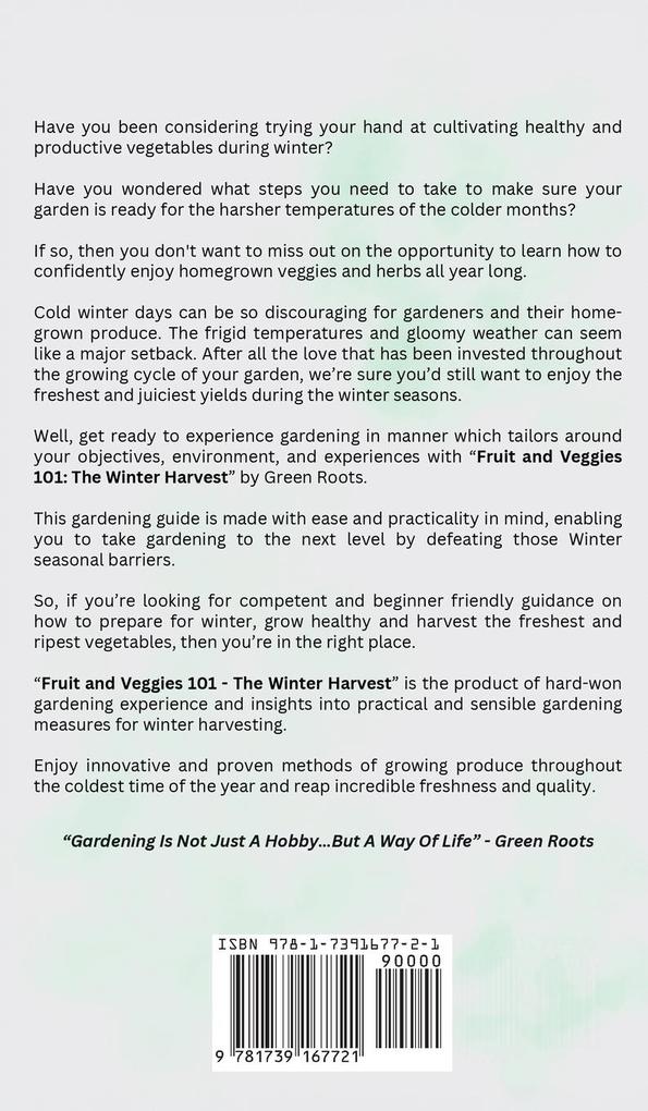 Weitere Ansicht: Fruit & Veggies 101 - The Winter Harvest | Green Roots