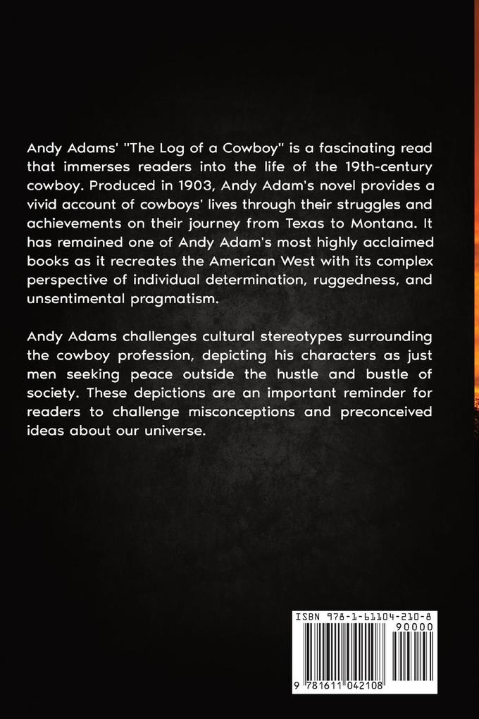 Weitere Ansicht: The Log of a Cowboy | Andy Adams