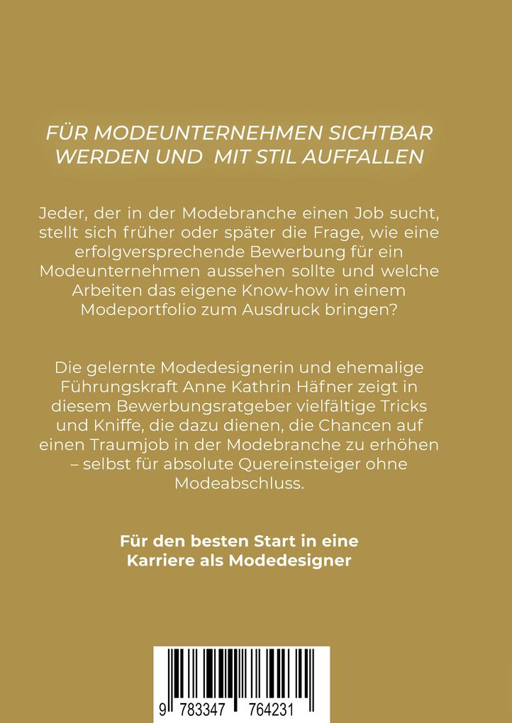 Weitere Ansicht: Starte deine Modekarriere | Anne Kathrin Häfner
