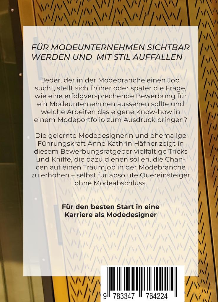 Weitere Ansicht: Starte deine Modekarriere | Anne Kathrin Häfner