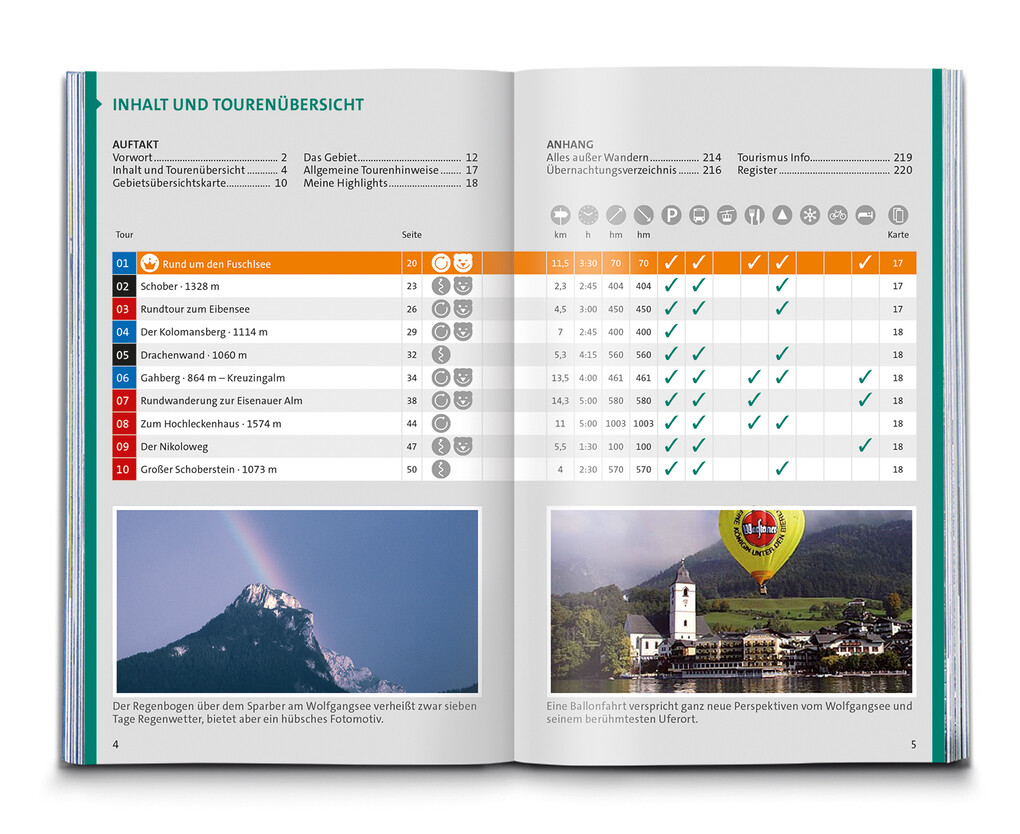 Weitere Ansicht: KOMPASS Wanderführer Salzkammergut, 60 Touren mit Extra-Tourenkarte | Wolfgang Heitzmann