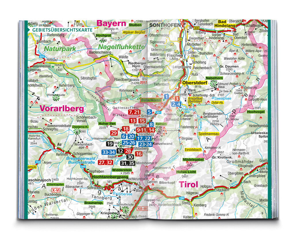 Weitere Ansicht: KOMPASS Wanderführer Kleinwalsertal, 35 Touren mit Extra-Tourenkarte | Brigitte Schäfer