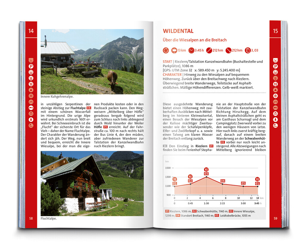 Weitere Ansicht: KOMPASS Wanderführer Kleinwalsertal, 35 Touren mit Extra-Tourenkarte | Brigitte Schäfer