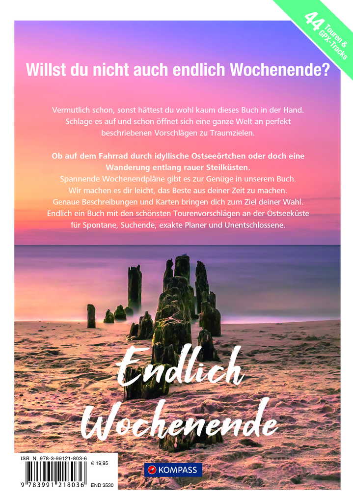 Weitere Ansicht: KOMPASS Endlich Wochenende - Ostseeküste | Kay Tschersich, Stephan Bernau, Julia Bihar, Christine Jacobi, Bernhard Pollmann
