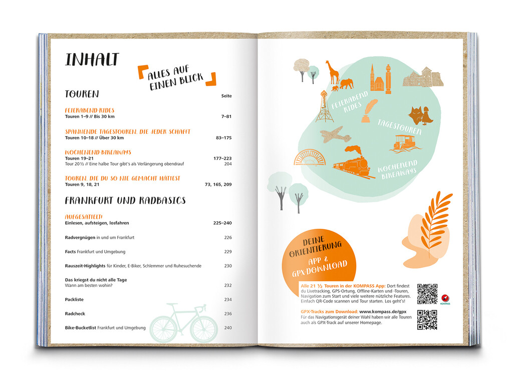 Weitere Ansicht: KOMPASS Radvergnügen in und um Frankfurt | Maria Hager