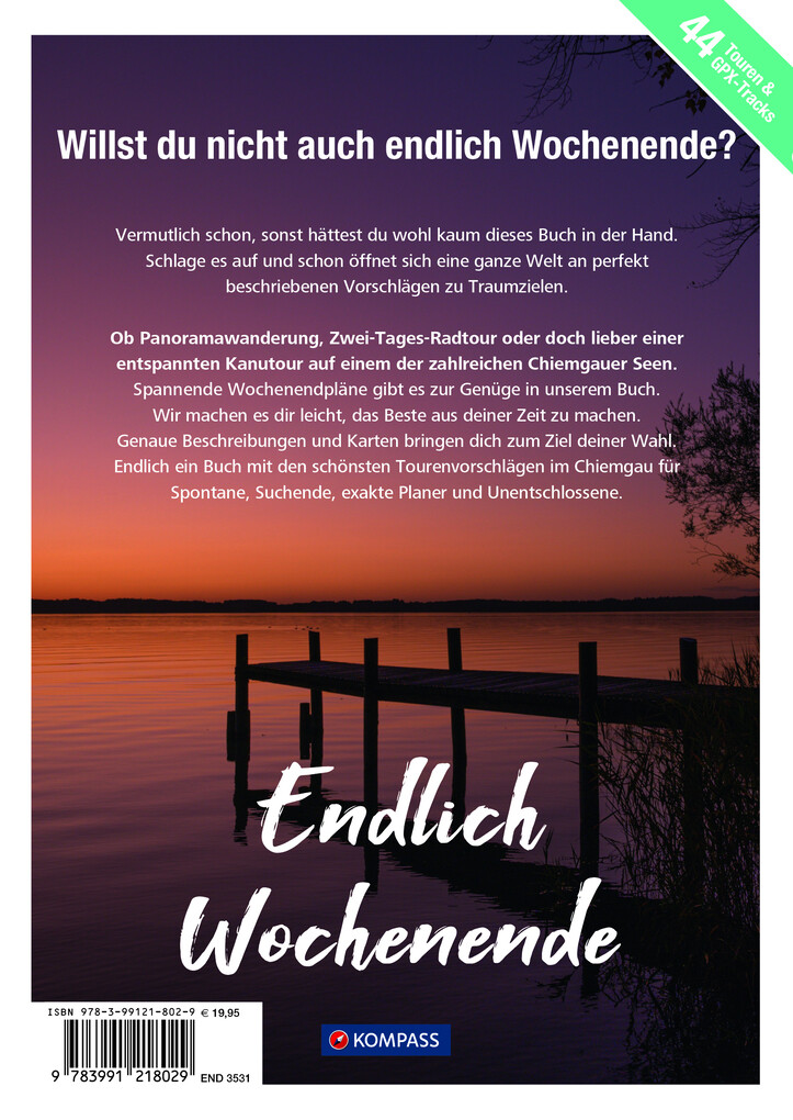 Weitere Ansicht: KOMPASS Endlich Wochenende - Chiemgau | Andreas Friedrich