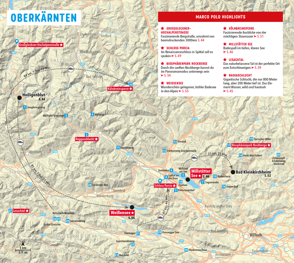 Weitere Ansicht: MARCO POLO Reiseführer Kärnten | Bernd Radler, Horst Ebner, Wolfgang Fercher