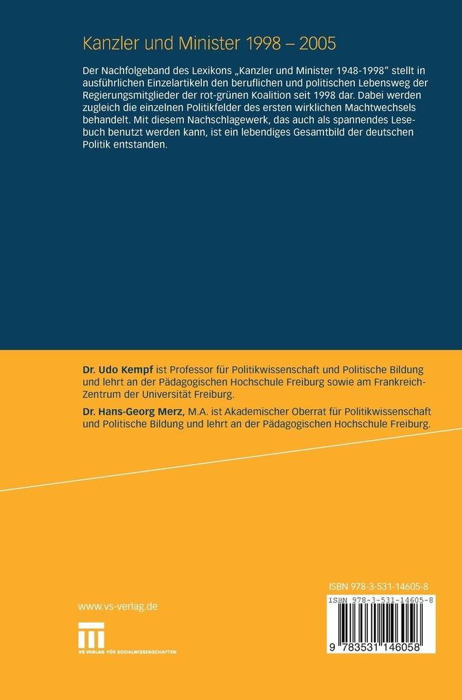 Weitere Ansicht: Kanzler und Minister 1998 - 2005 | Markus Gloe
