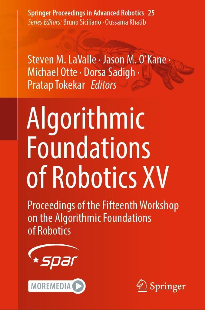 Produktbild: Algorithmic Foundations of Robotics XV