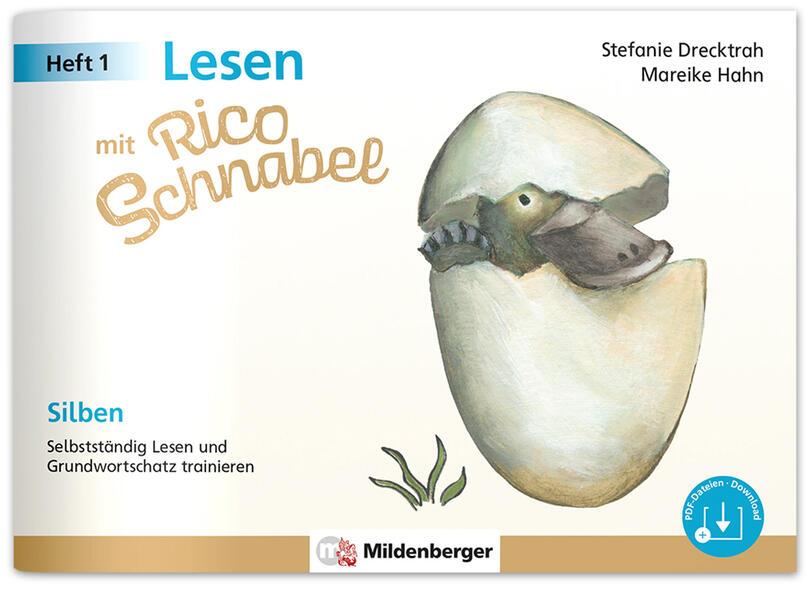 Produktbild: Lesen mit Rico Schnabel, Heft 1: Silben | Stefanie Drecktrah, Mareike Hahn