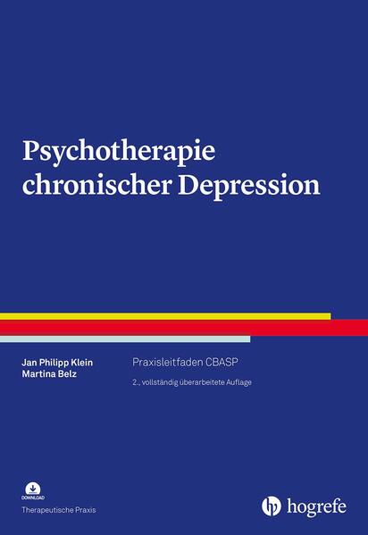 Produktbild: Psychotherapie chronischer Depression | Jan Philipp Klein, Martina Belz